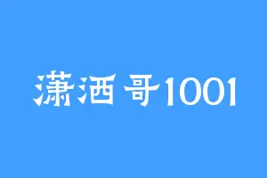 潇洒哥1001