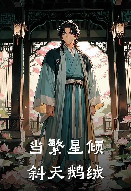 当繁星倾斜天鹅绒