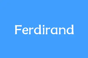 Ferdirand