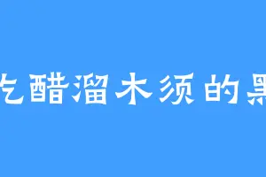 爱吃醋溜木须的黑莲